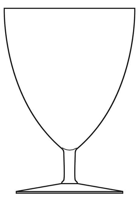 Allegro Water Goblet by Val St Lambert-1