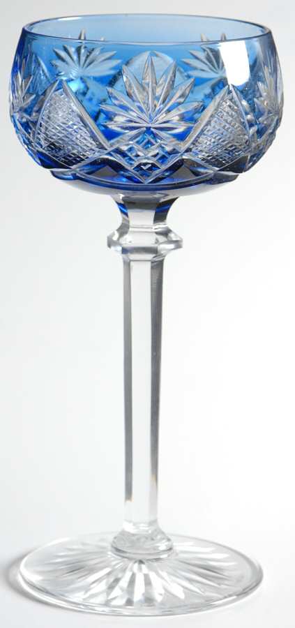 Berncastel Blue Hock Wine by Val St Lambert-1