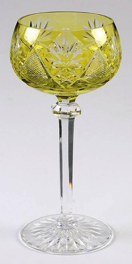 Berncastel Chartreuse Wine Hock by Val St Lambert-1