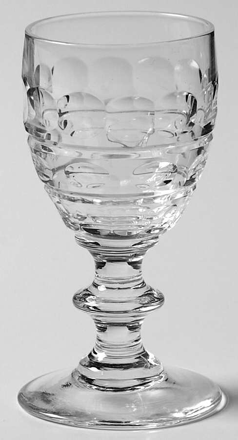 Blarney Clear Cordial Glass by Val St Lambert-1