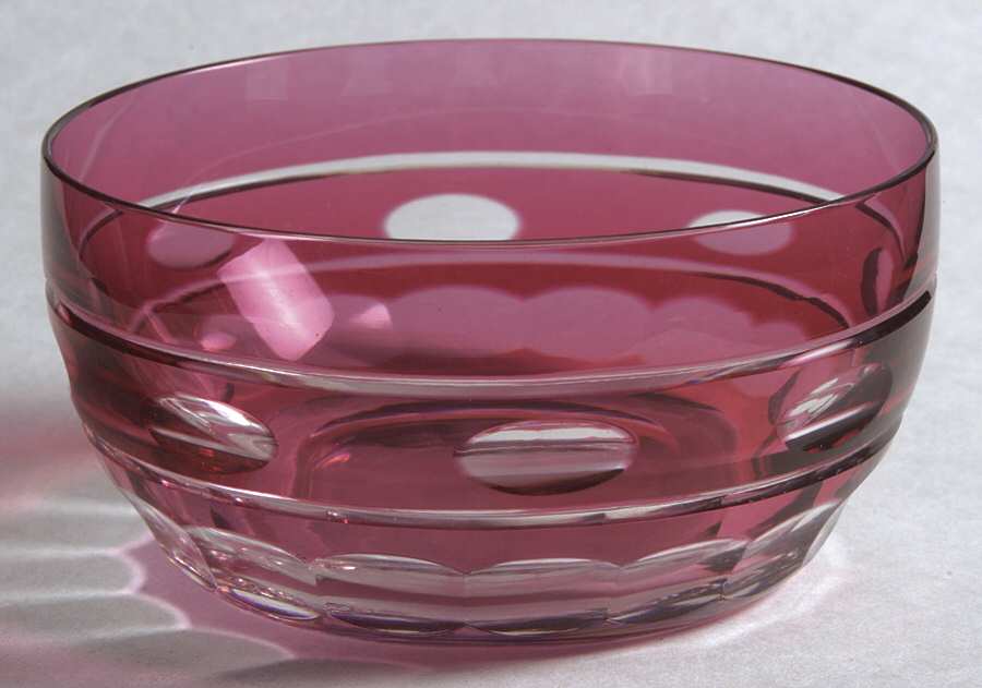 Blarney Ruby Finger Bowl by Val St Lambert-1