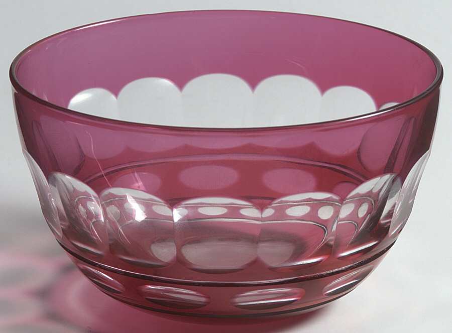 Blarney Ruby Small Fruit Dessert Bowl by Val St Lambert-1