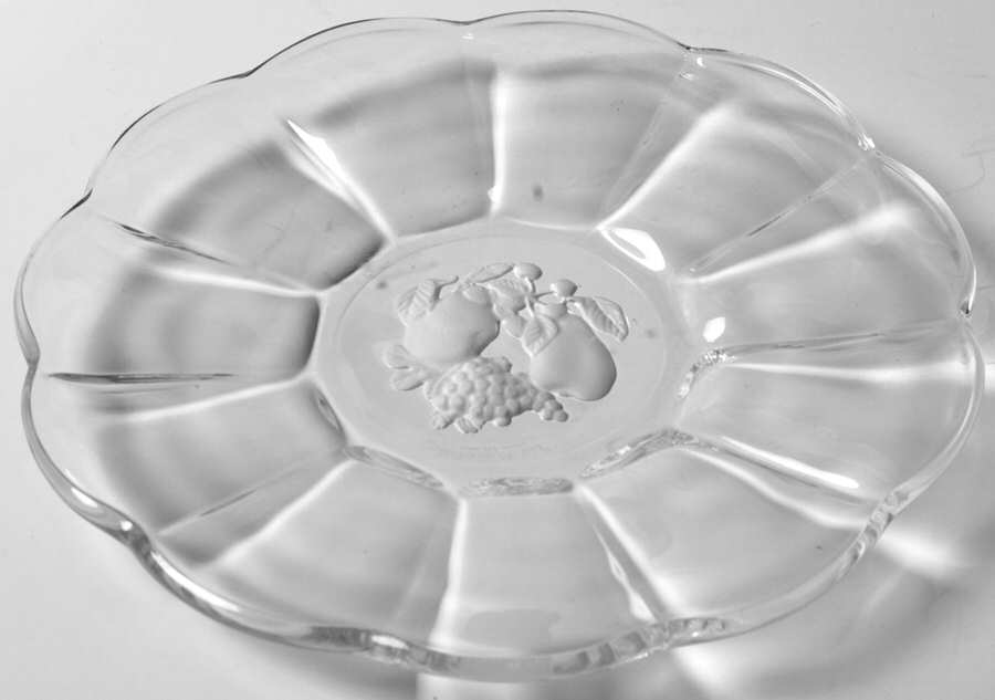Brussels Plate by Val St Lambert-1