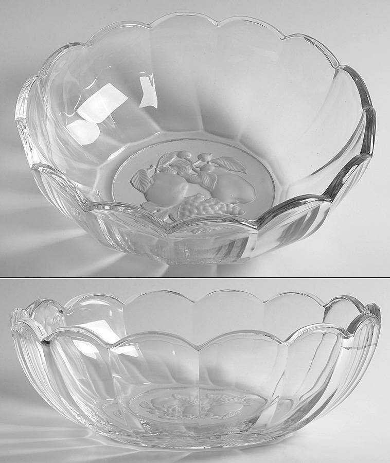 Brussels 10" Salad Bowl by Val St Lambert-1