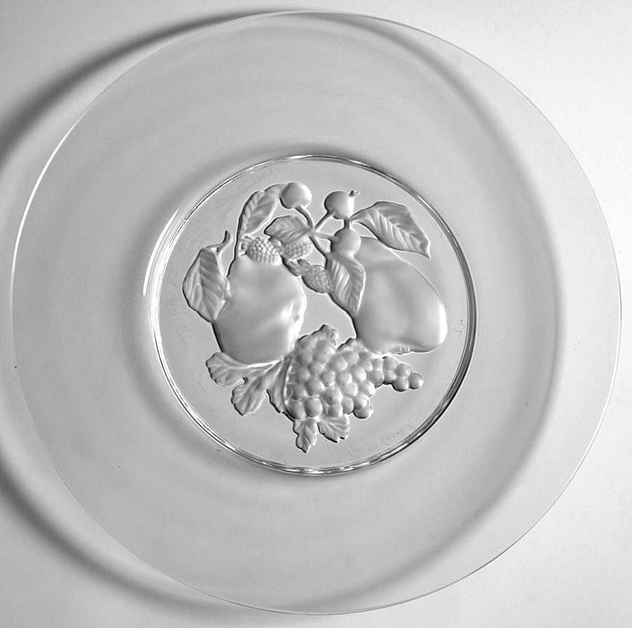 Brussels Dinner Plate by Val St Lambert-1
