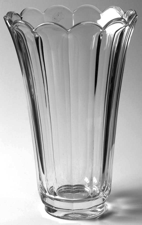 Brussels 8" Flower Vase by Val St Lambert-1