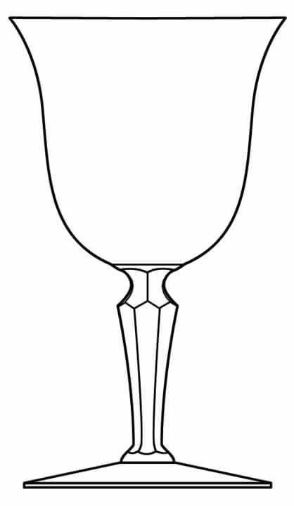 Calvados Water Goblet by Val St Lambert-1