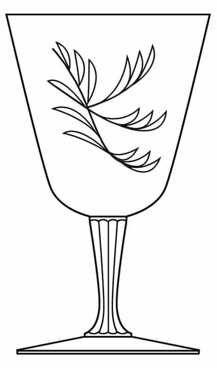 Caprice Water Goblet by Val St Lambert-1
