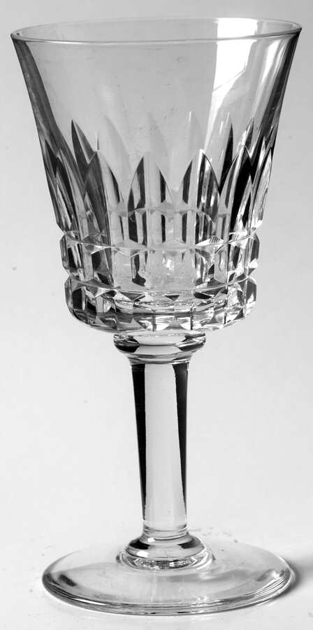 Colmar Cut Esneux Wine Glass by Val St Lambert-1