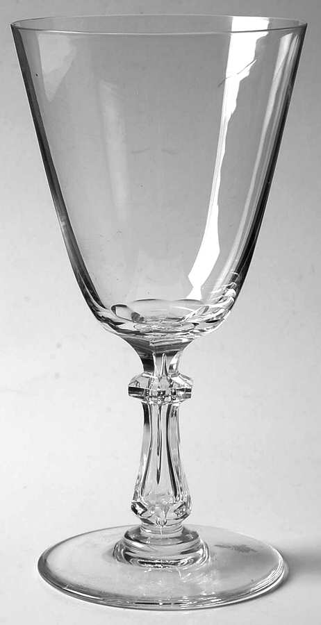 Crown Water Goblet by Val St Lambert-1