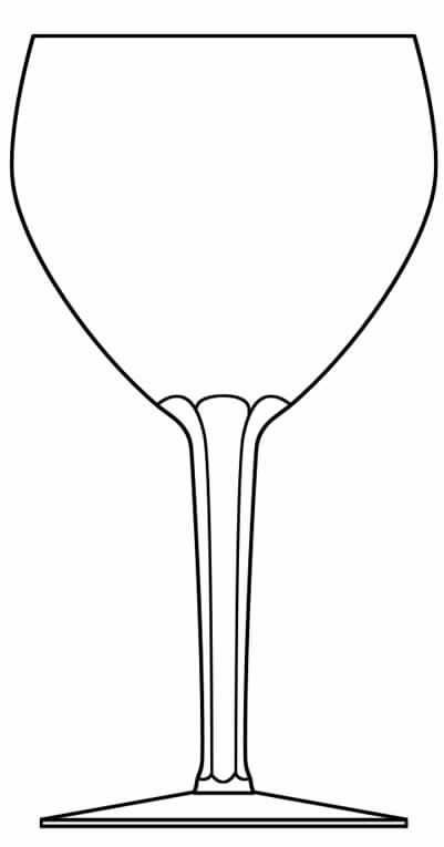 Delta Water Goblet by Val St Lambert-1