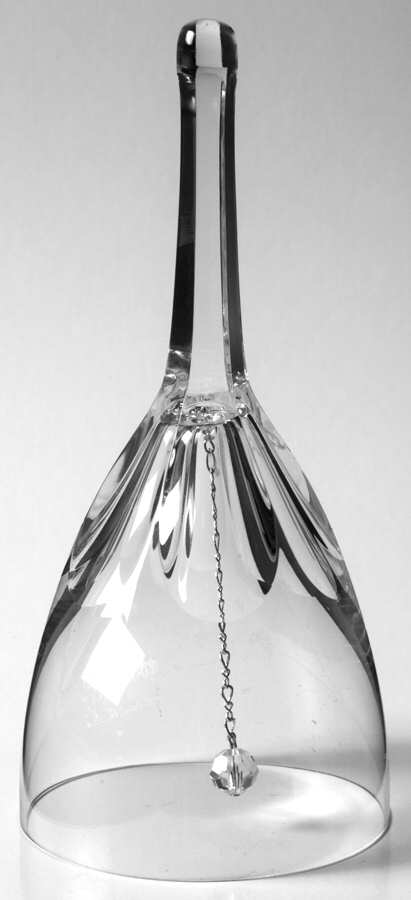Elegance TCPL Bell Made From Claret Glass by Val St Lambert-1