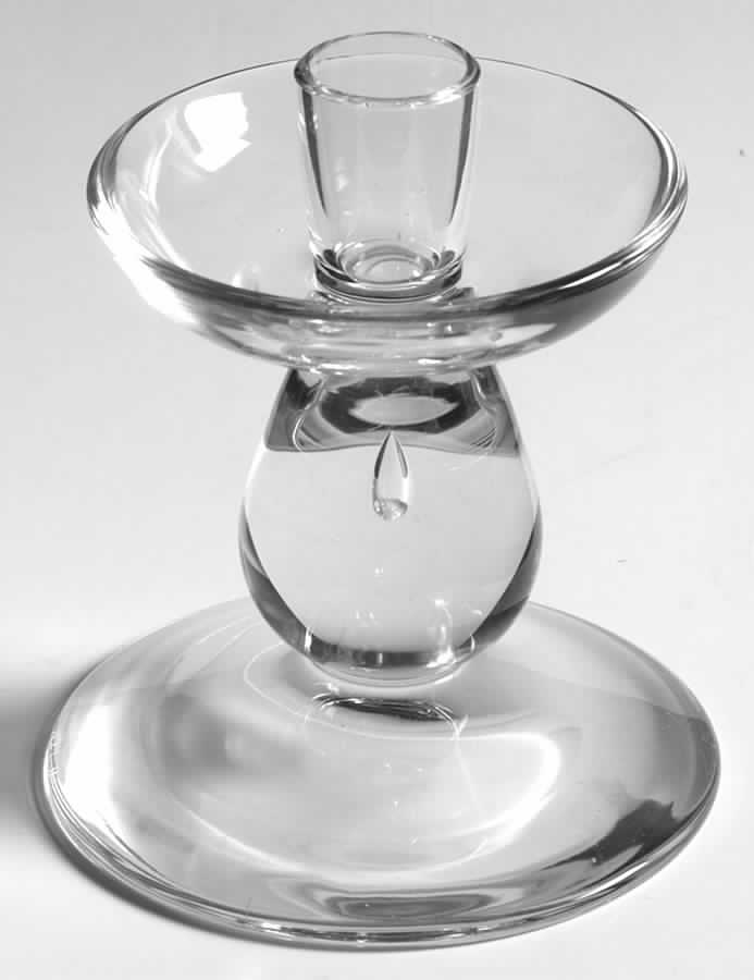 Empire Single Light Candlestick by Val St Lambert-1