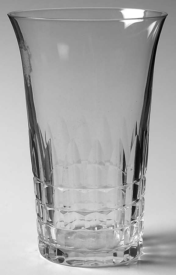 Esneux Clear 10 Oz Flat Tumbler by Val St Lambert-1