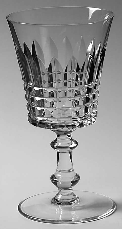 Esneux Clear Tall Water Goblet by Val St Lambert-1