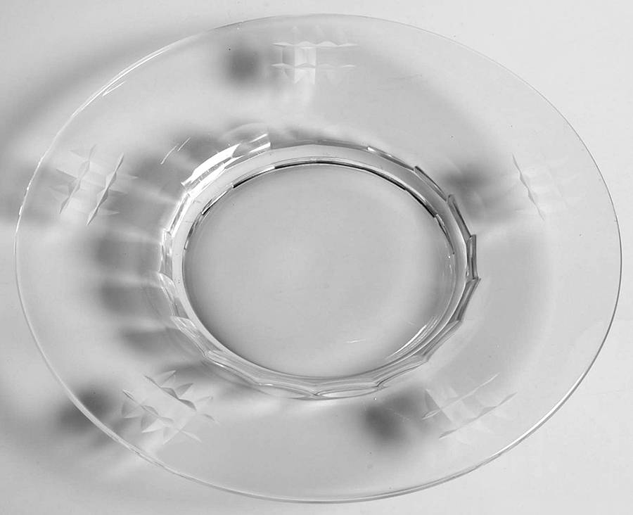 Esneux Clear 7" Salad Plate by Val St Lambert-1