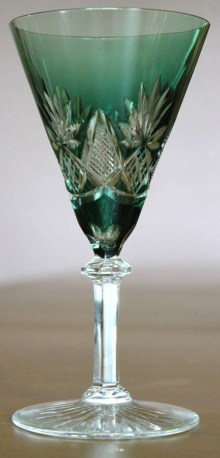 Eurydice Emerald Green Wine by Val St Lambert-1