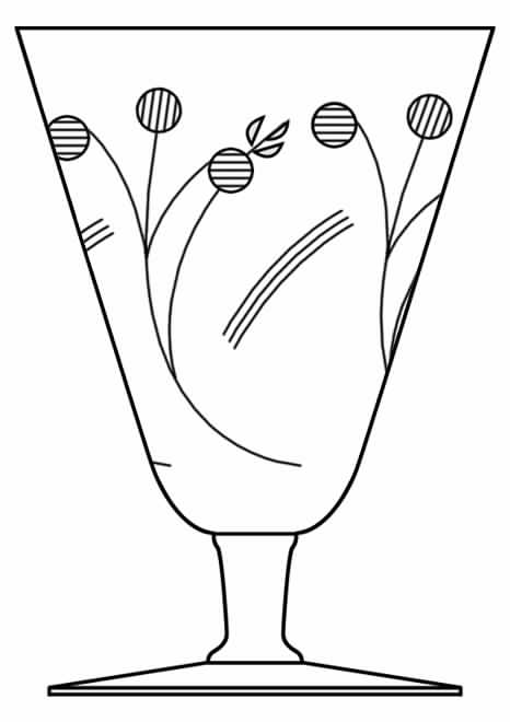 Eure Water Goblet by Val St Lambert-1