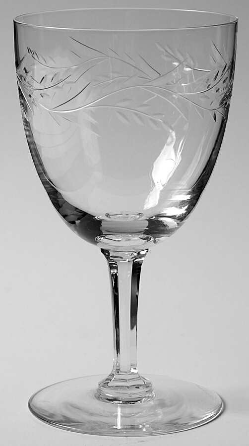 Ferndale Water Goblet by Val St Lambert-1