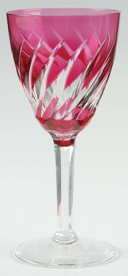 Gevaert Arlene Rose Colored Wine by Val St Lambert-1