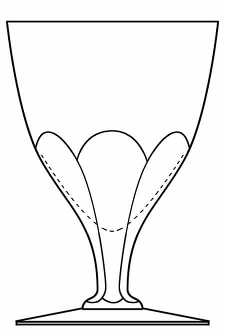 Gevary TCPL Water Goblet by Val St Lambert-1