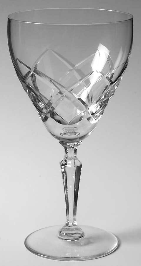 Henri Water Goblet by Val St Lambert-1