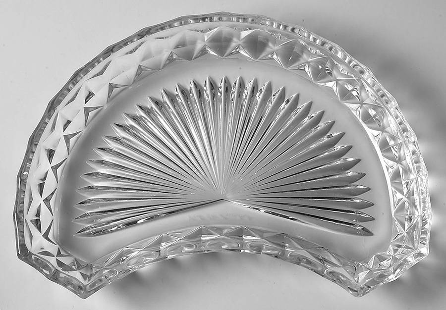 Imperial Crescent Salad Plate by Val St Lambert-1