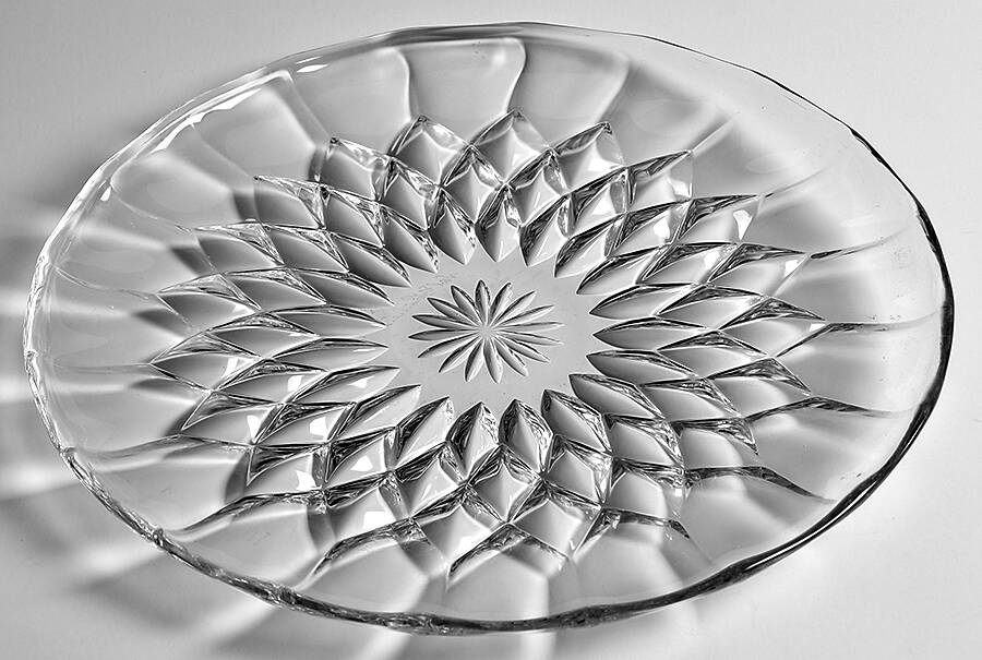 Imperial Torte Plate by Val St Lambert-1