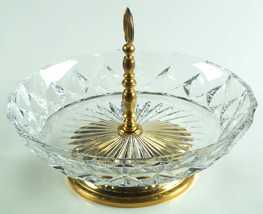 Imperial Center Handle Bowl by Val St Lambert-1