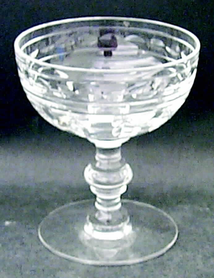 Kent York Champagne/Tall Sherbet by Val St Lambert-1