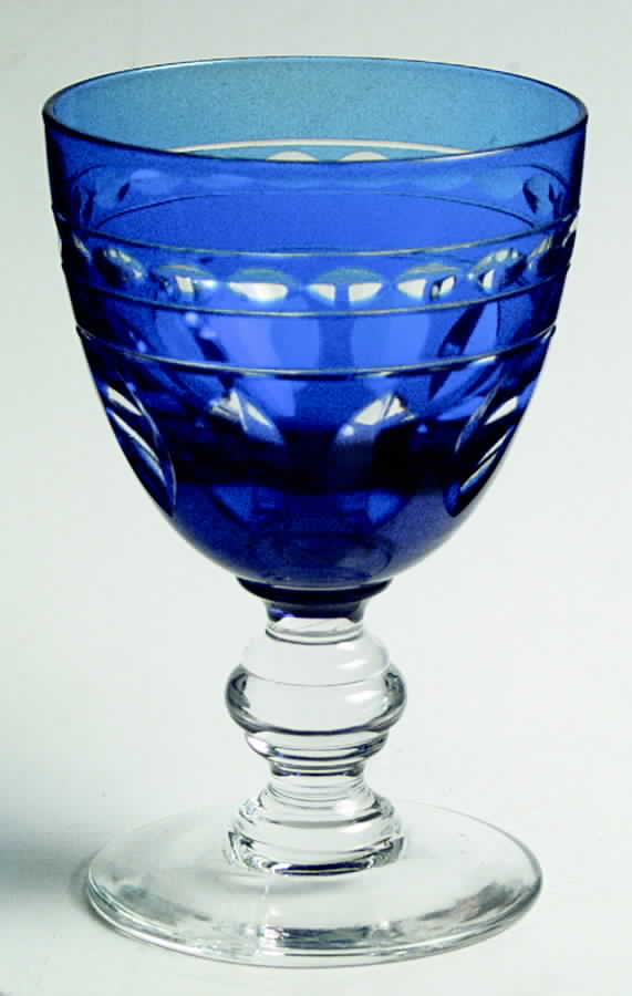 Kent York Cobalt Wine Glass by Val St Lambert-1