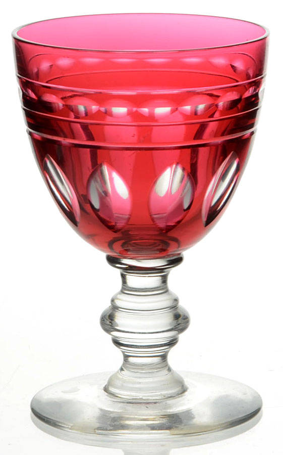 Kent York Rose Wine Glass by Val St Lambert-1