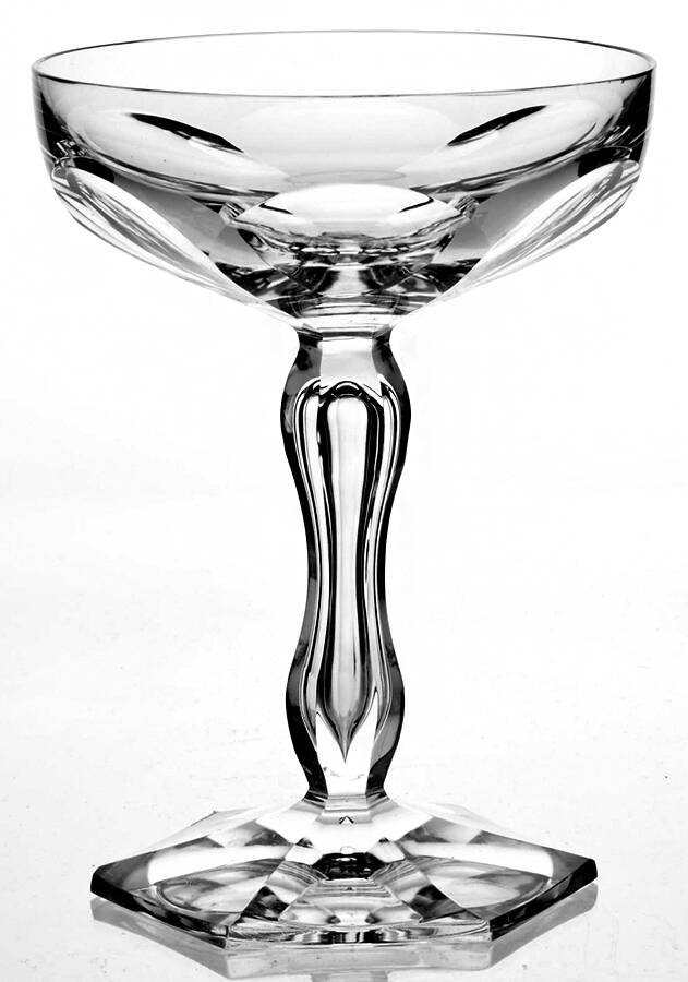 Lalaing TCPL Clear Champagne/Tall Sherbet by Val St Lambert-1