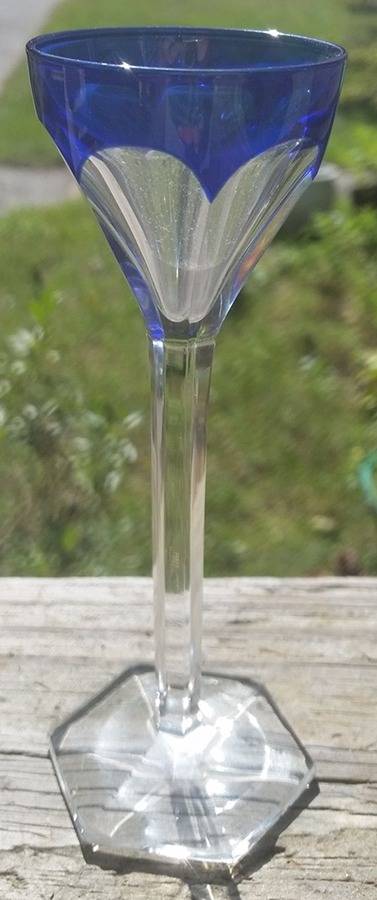 Legagneux Tcpl Cobalt Blue Cordial by Val St Lambert-1