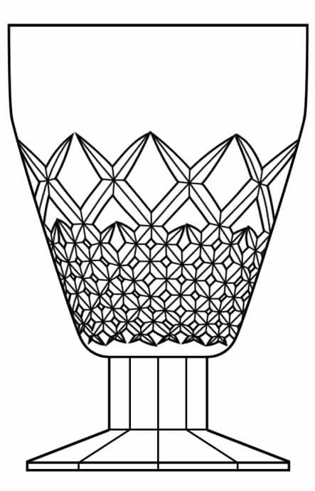Liceo Water Goblet by Val St Lambert-1