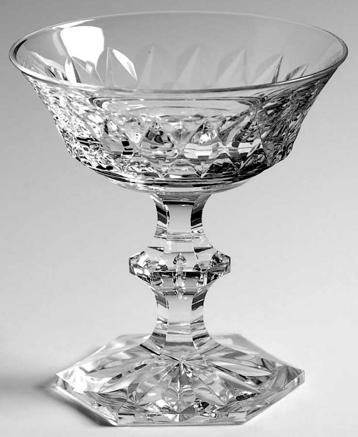 Metternich Fantaisie Champagne/Tall Sherbet by Val St Lambert-1