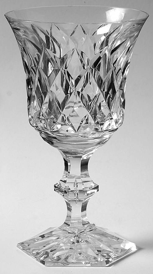 Metternich Fantaisie Water Goblet by Val St Lambert-1