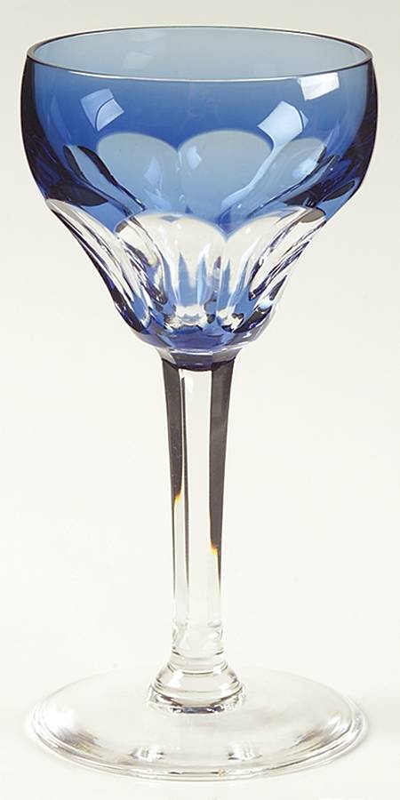 Montana TCPL Clear Colored Wine (Cased) by Val St Lambert-1