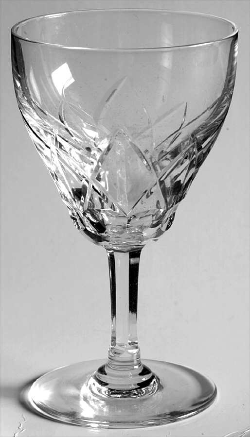 Montana (Cut Arches) Wine Glass by Val St Lambert-1