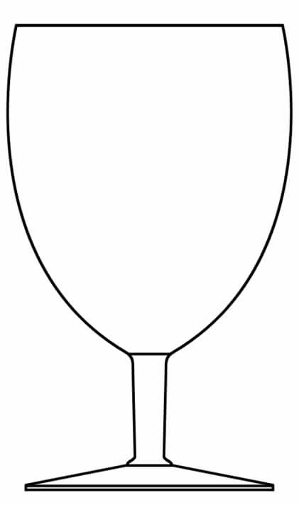 Morus Plain Water Goblet by Val St Lambert-1