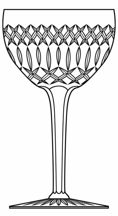 Osram Fantaisie Water Goblet by Val St Lambert-1