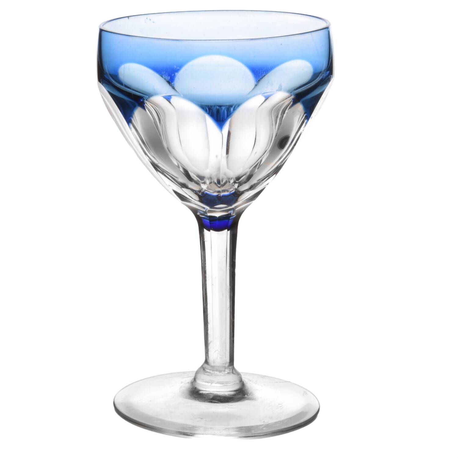 Osram Tcpl Lt Blue Champagne/Tall Sherbet by Val St Lambert-1