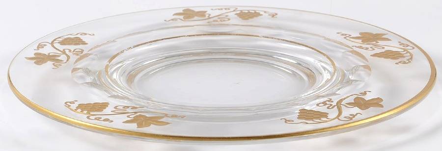 Pampre D'Or 7" Salad Plate by Val St Lambert-1