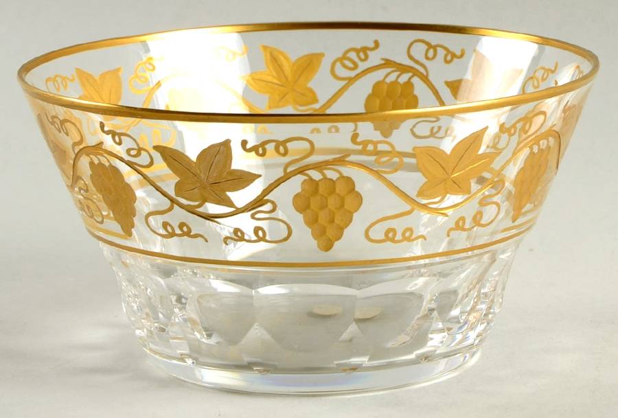 Pampre D'Or Finger Bowl by Val St Lambert-1