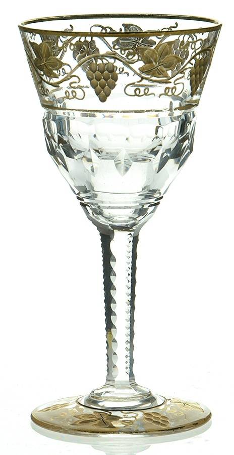 Pampre D'Or Cordial Glass by Val St Lambert-1