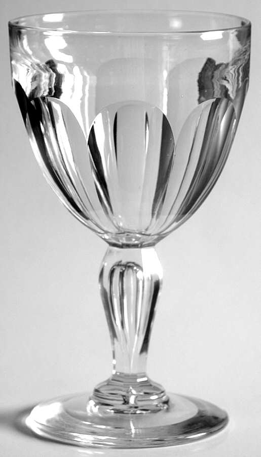 Paul I Tcpl Tall Water Goblet by Val St Lambert-1