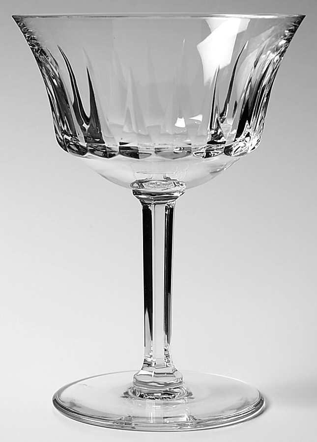 Poitiers Champagne/Tall Sherbet by Val St Lambert-1