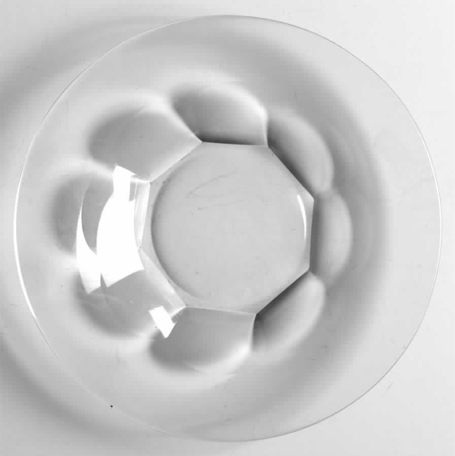 Riviera Clear Underplate for Finger Bowl by Val St Lambert-1