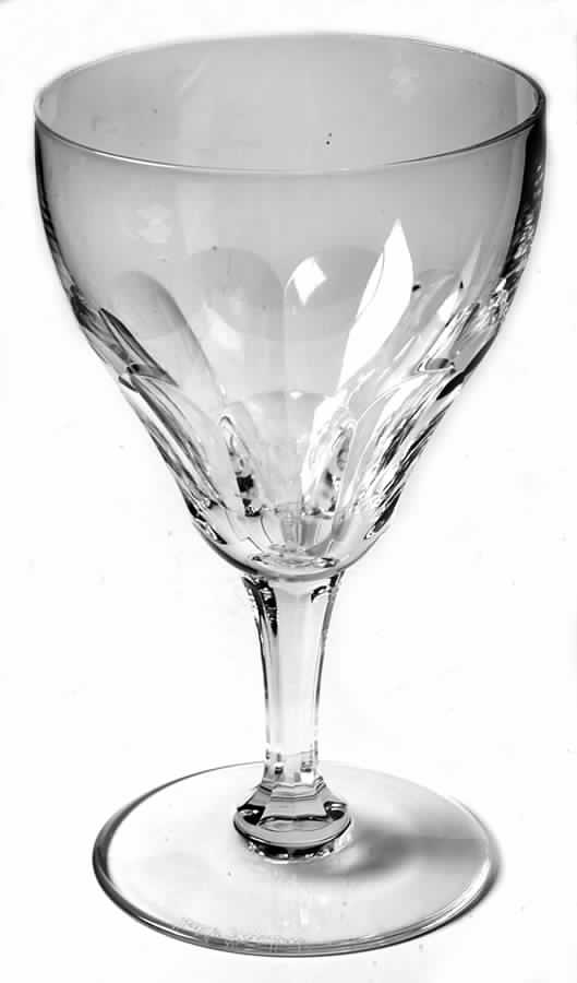 Riviera Clear Water Goblet by Val St Lambert-1