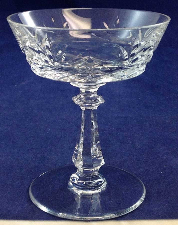 Rochelle Clear Champagne/Tall Sherbet by Val St Lambert-1